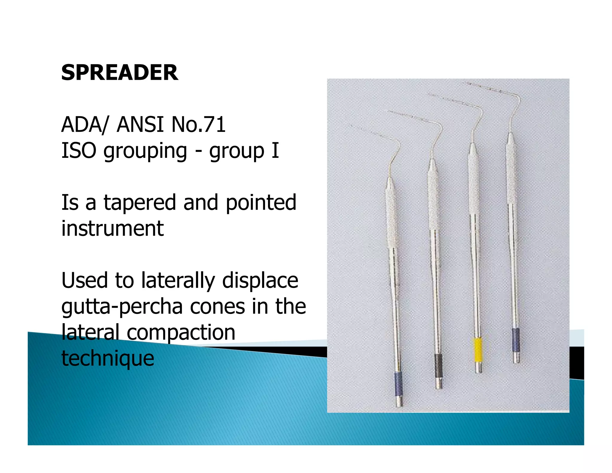 Endodontic instruments