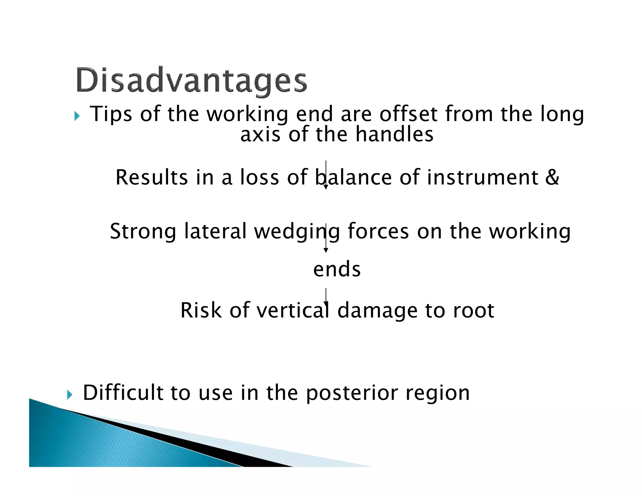 Endodontic instruments