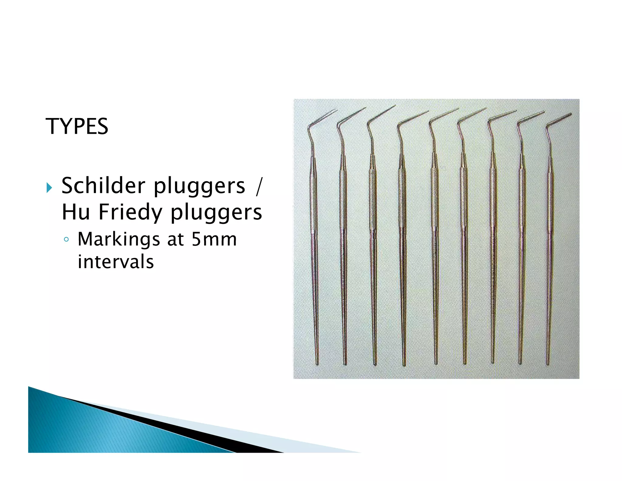 Endodontic instruments