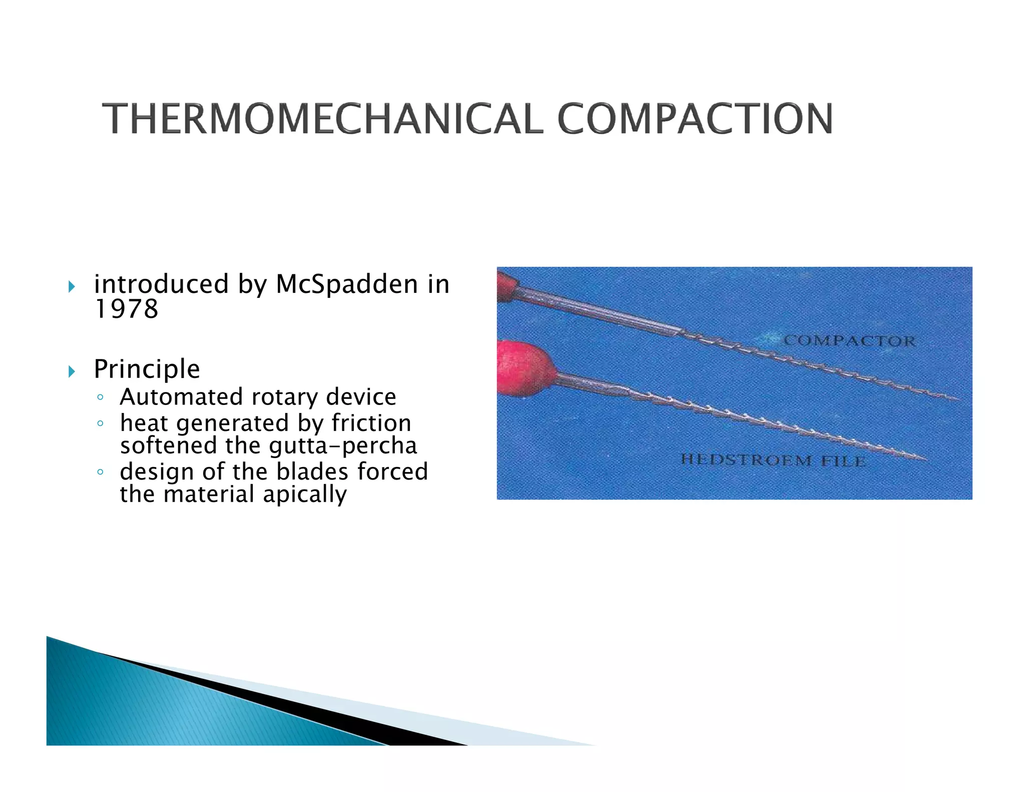 Endodontic instruments