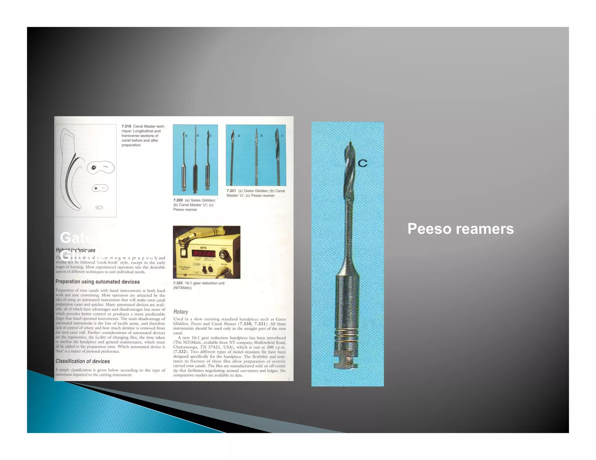 Endodontic instruments