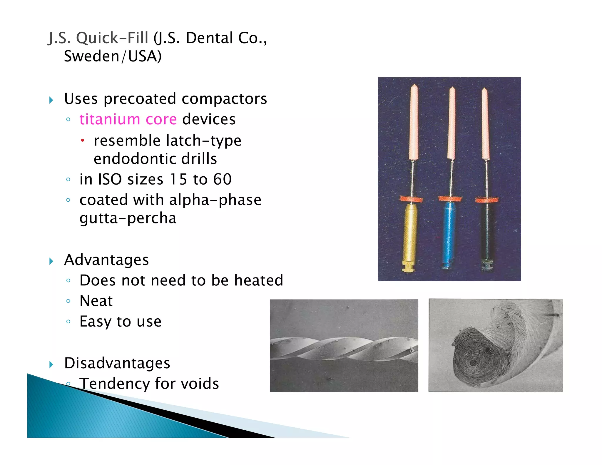 Endodontic instruments