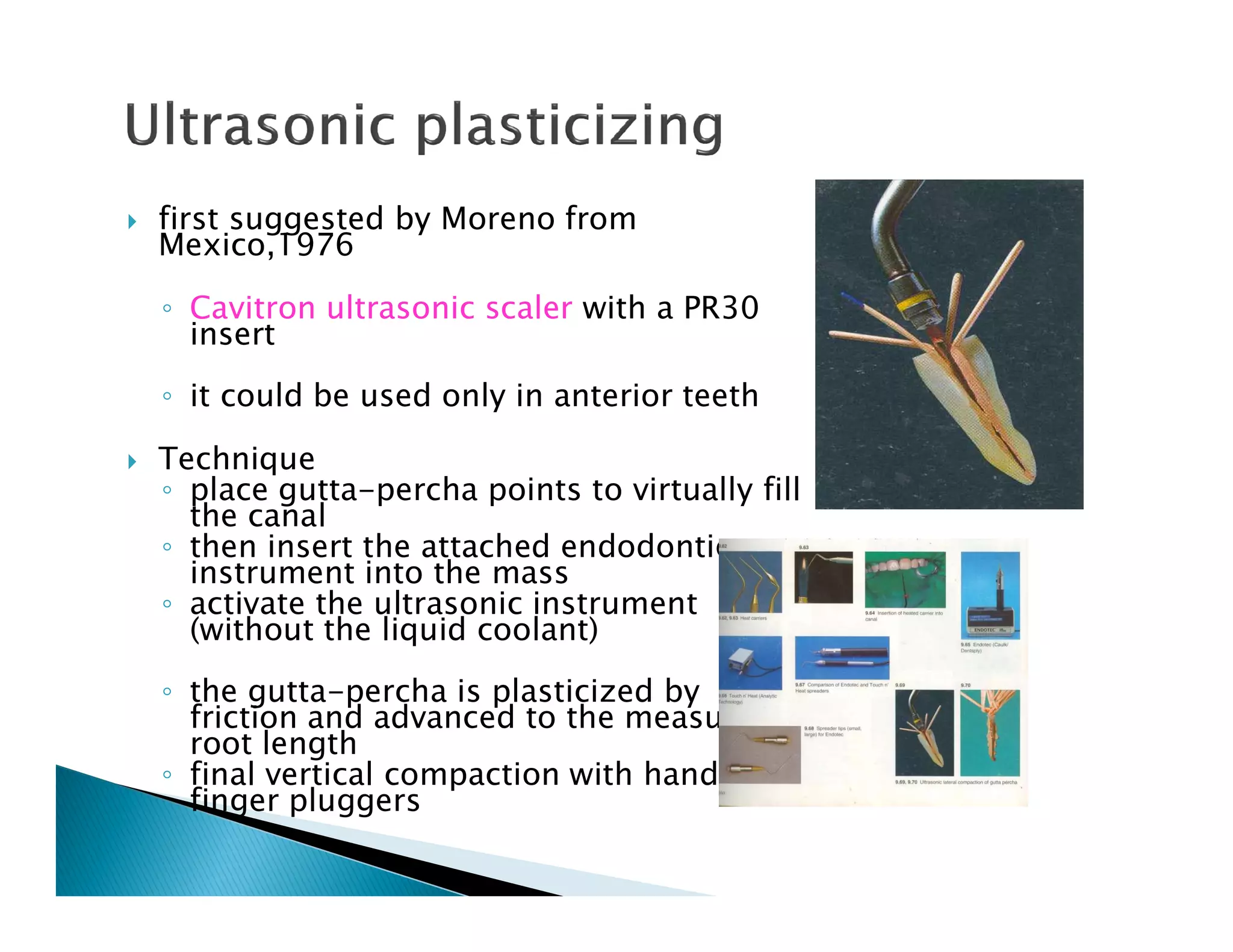 Endodontic instruments