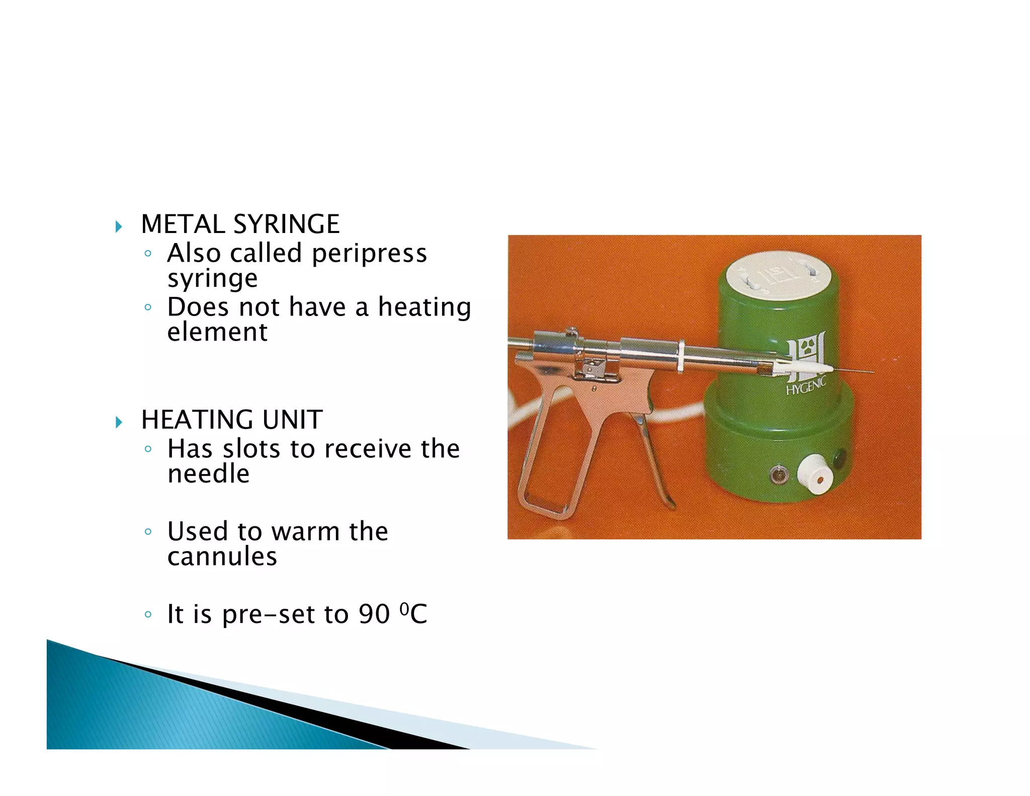 Endodontic instruments