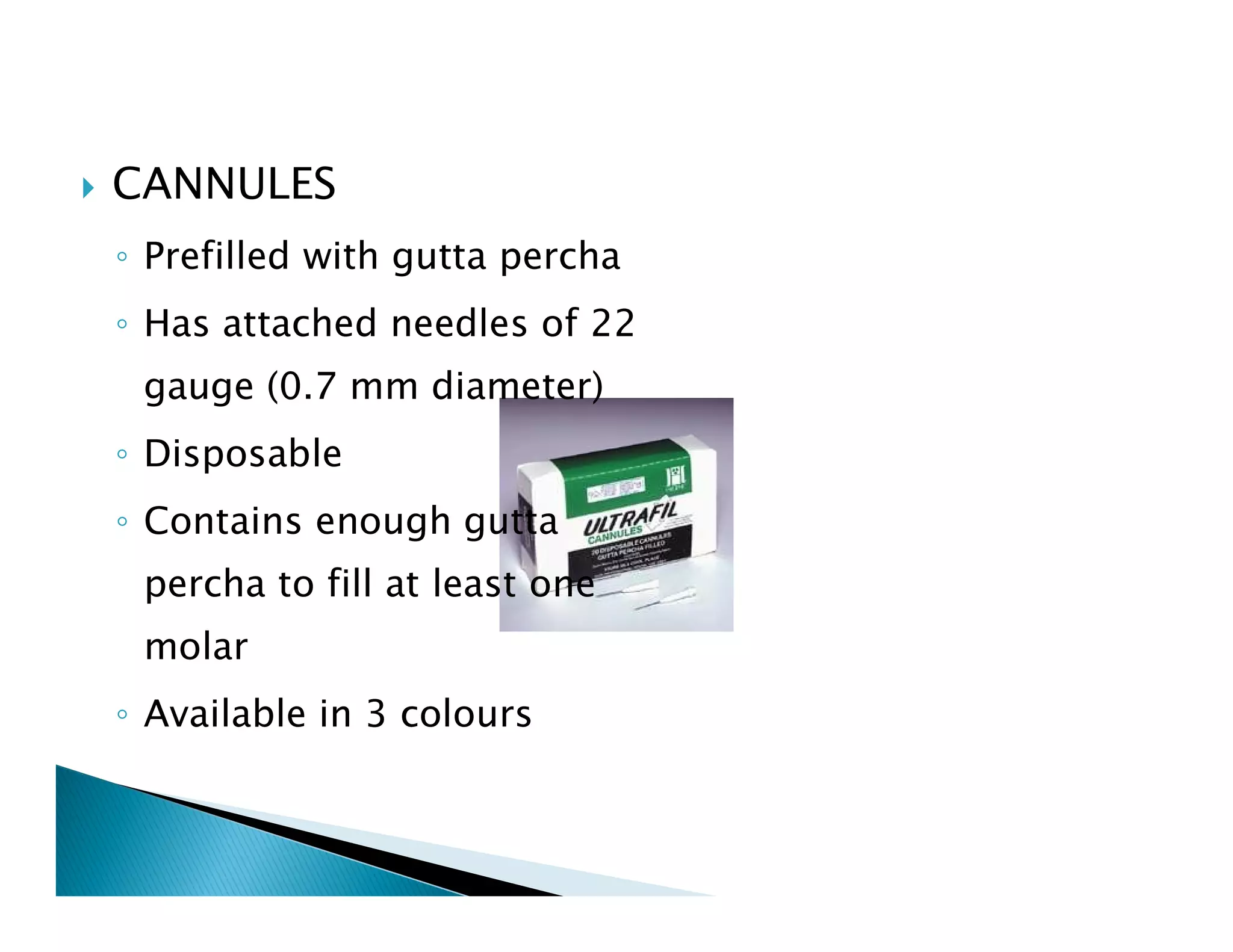 Endodontic instruments