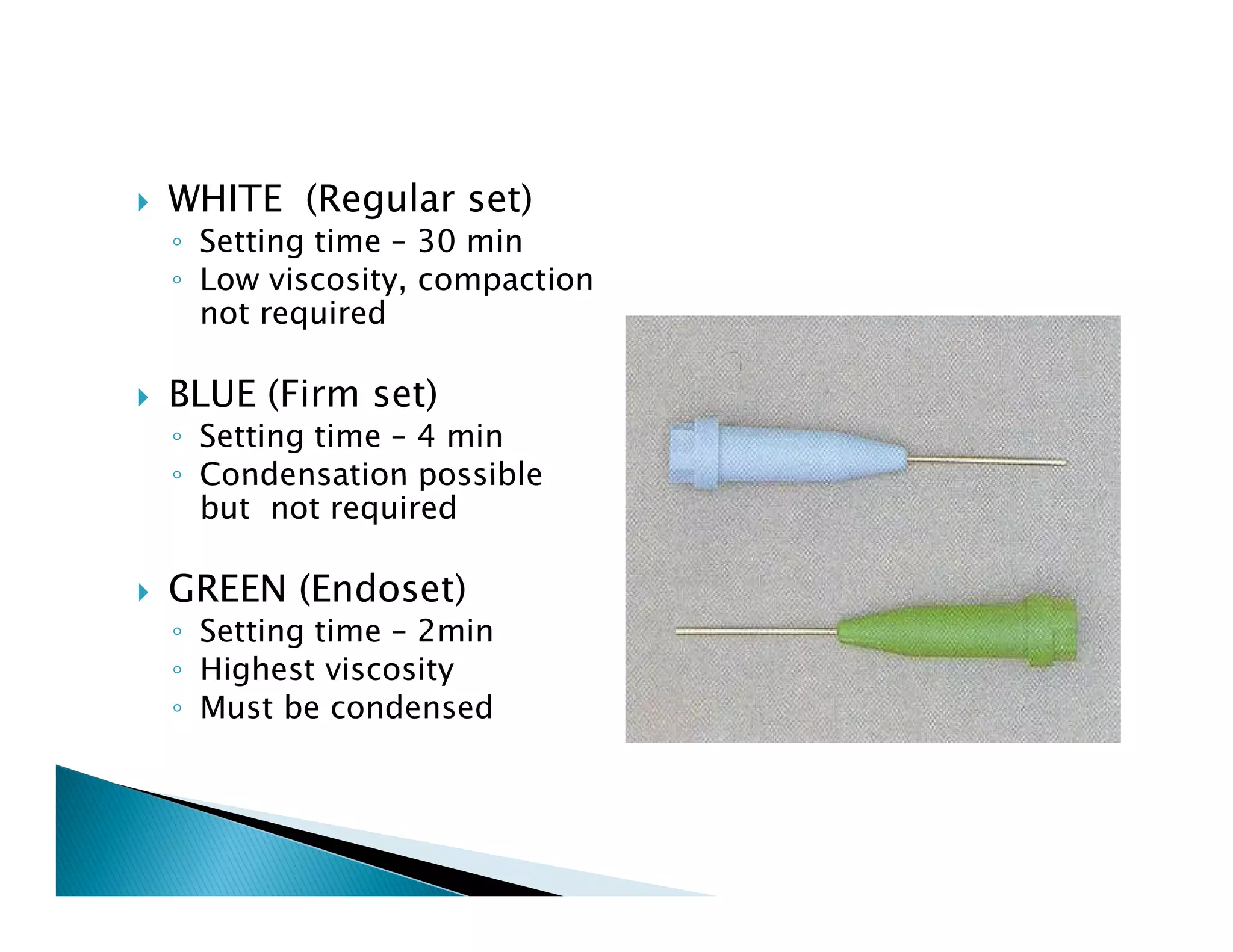 Endodontic instruments