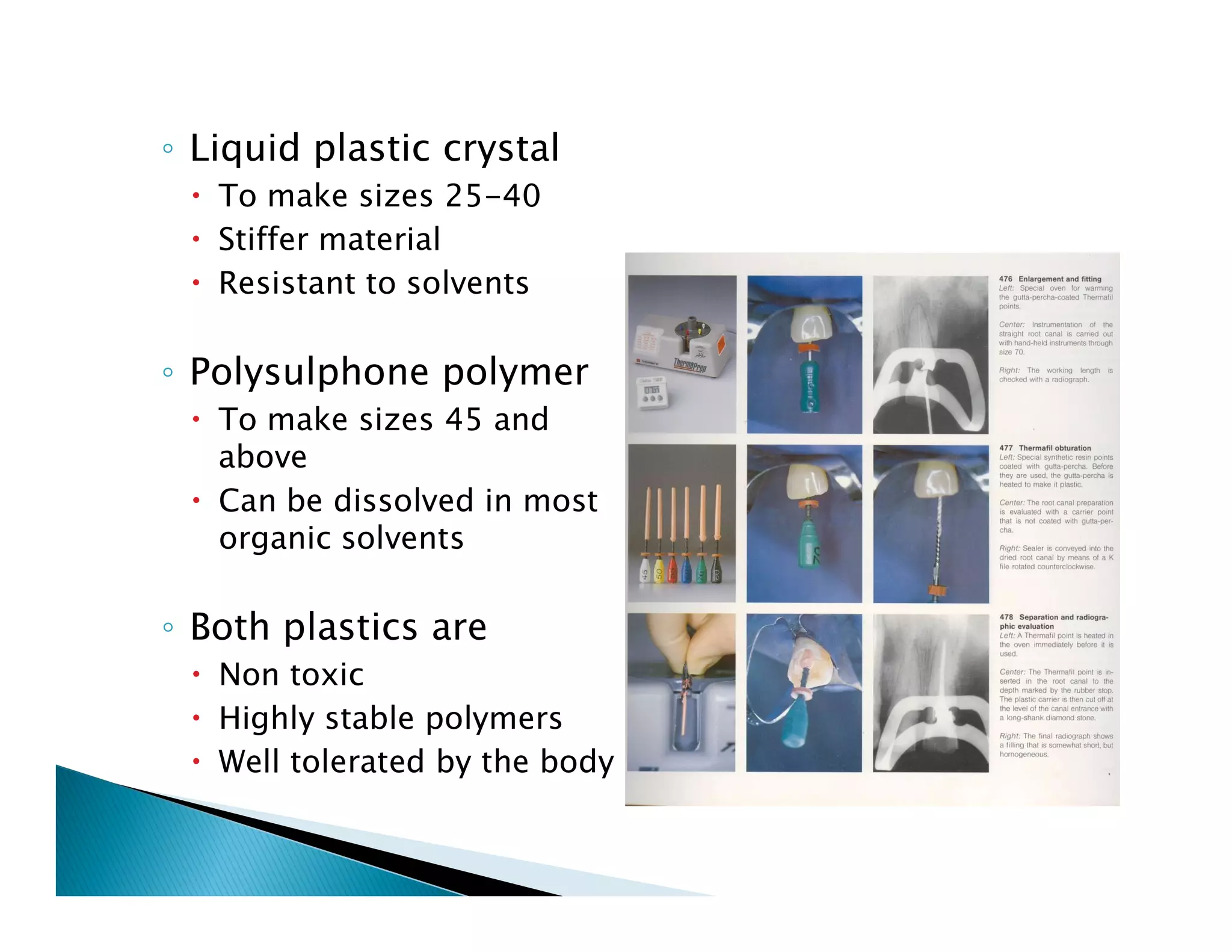 Endodontic instruments