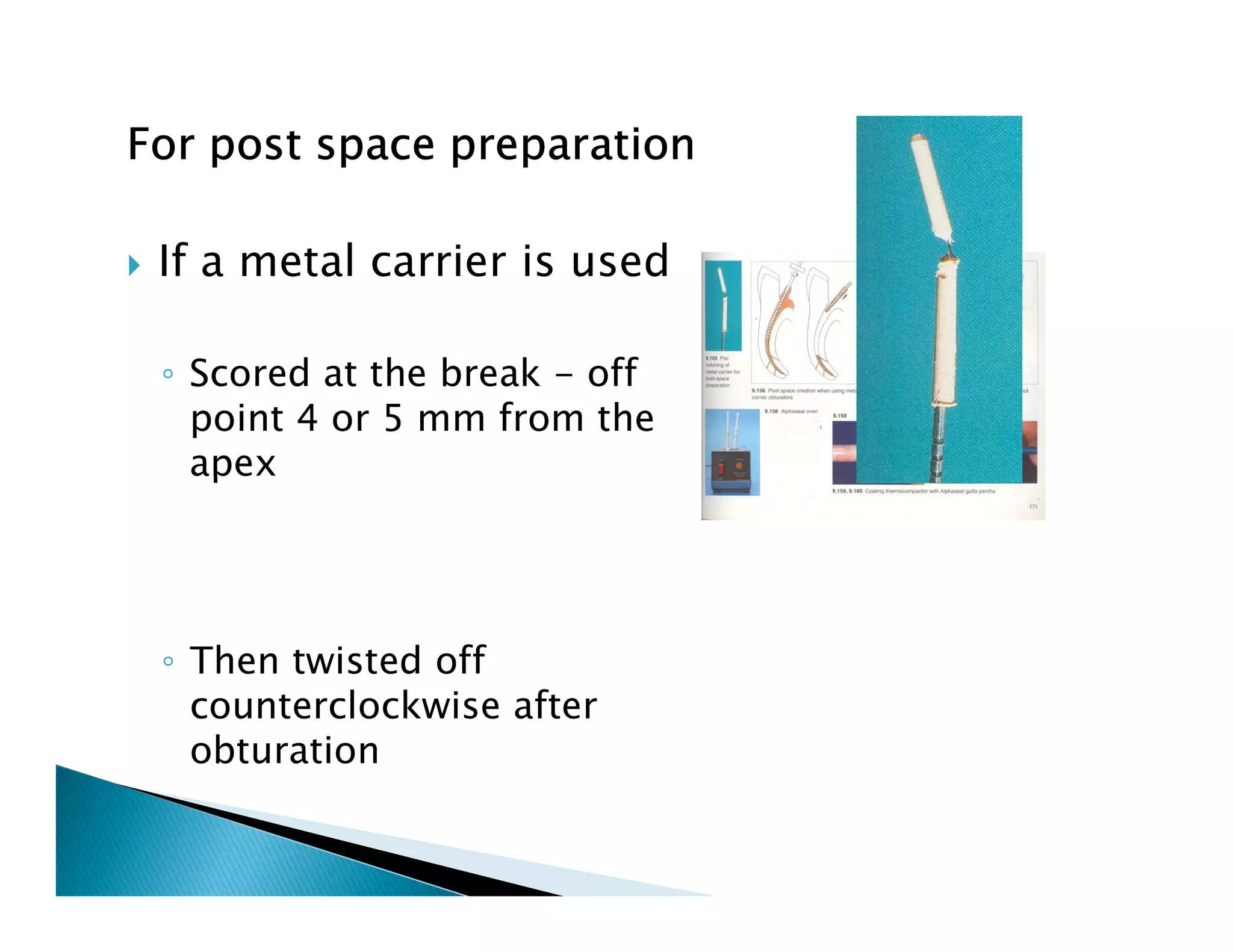 Endodontic instruments