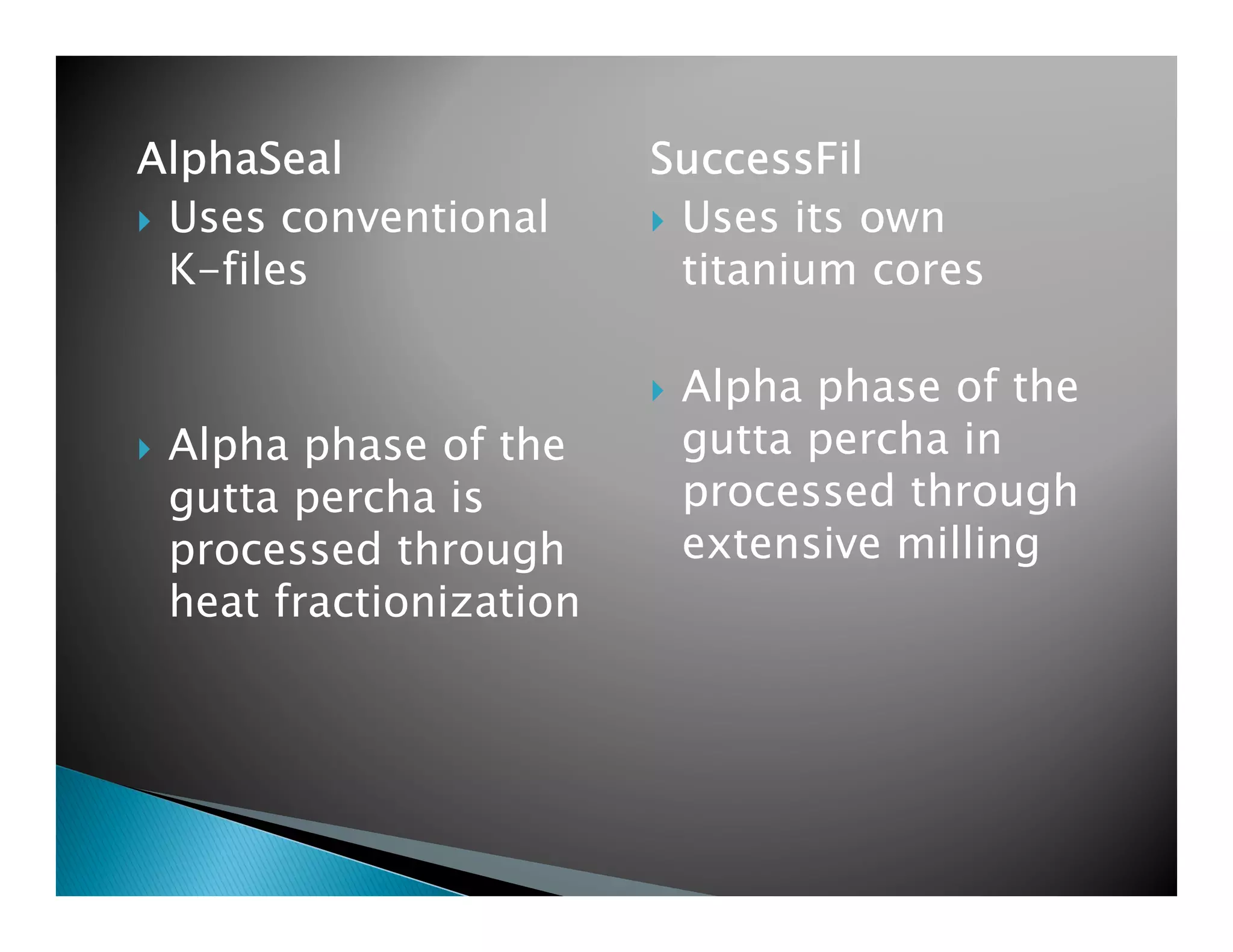 Endodontic instruments