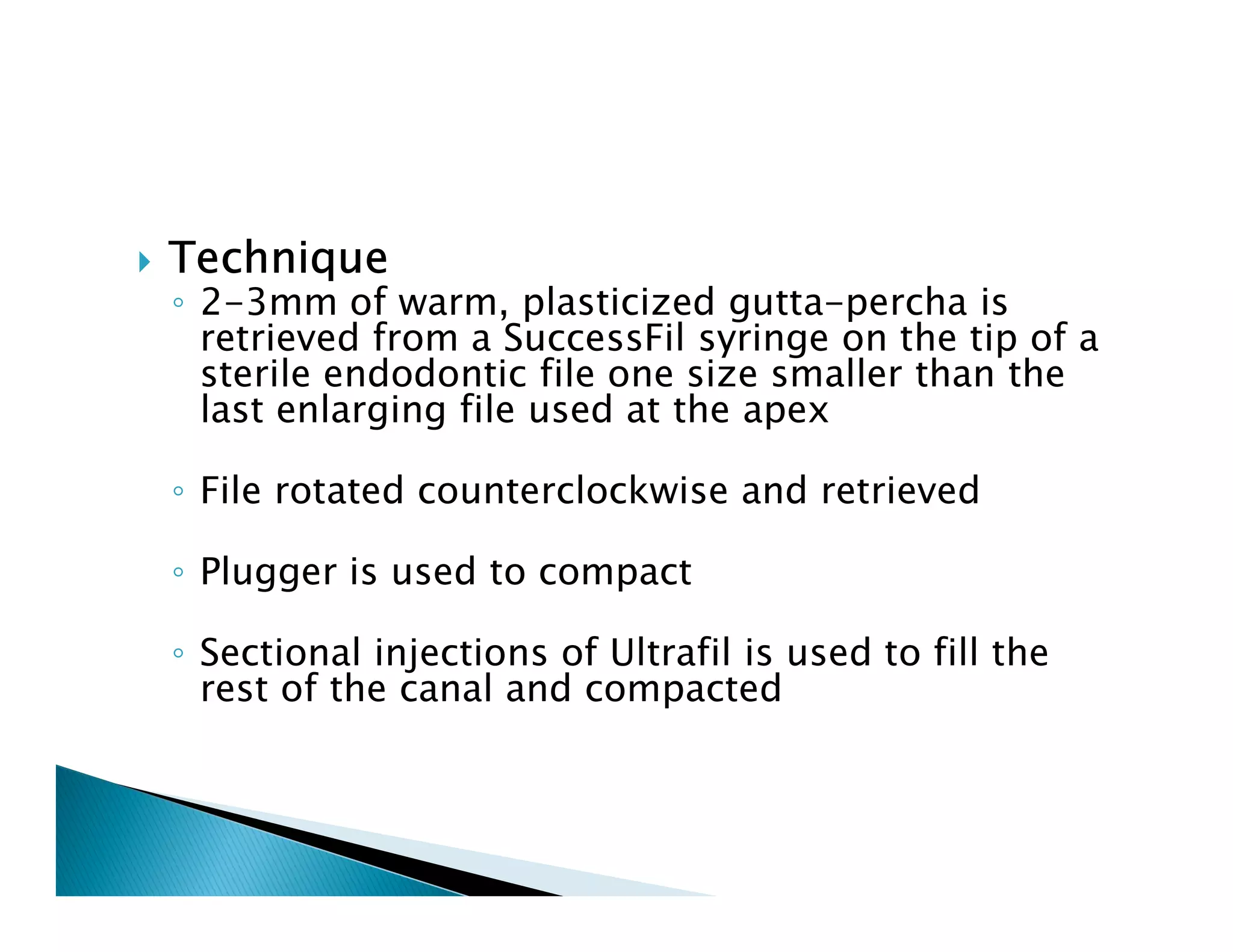 Endodontic instruments