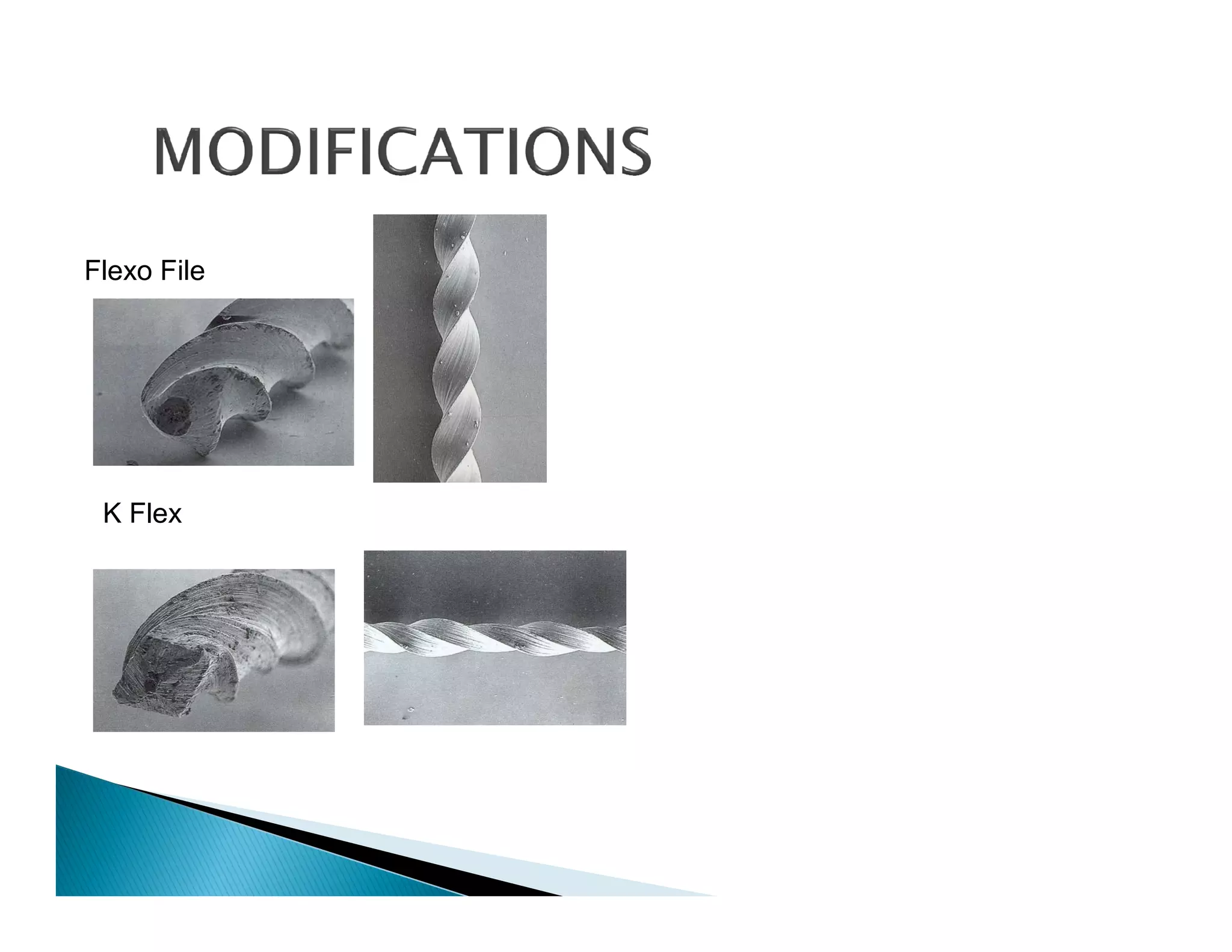 Endodontic instruments