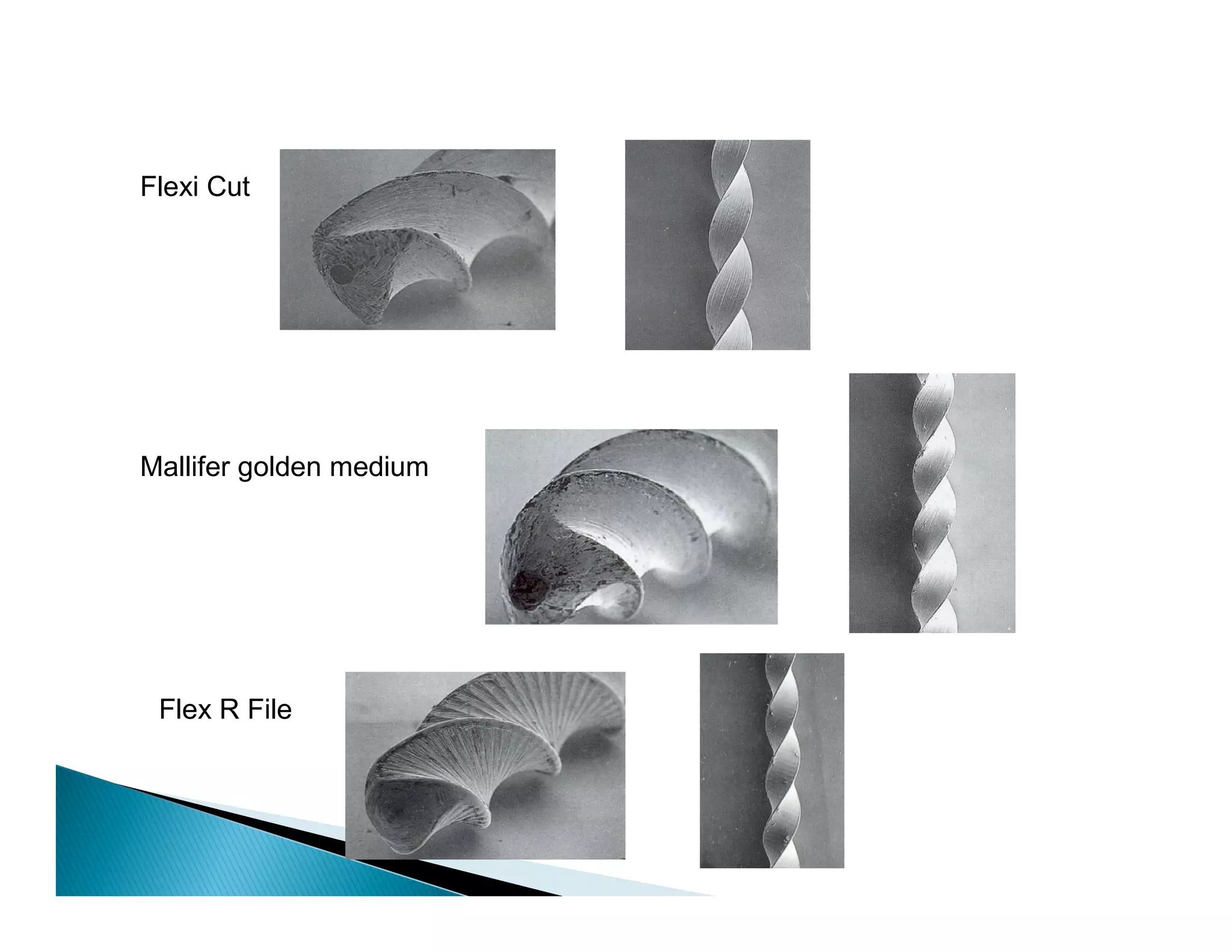 Endodontic instruments