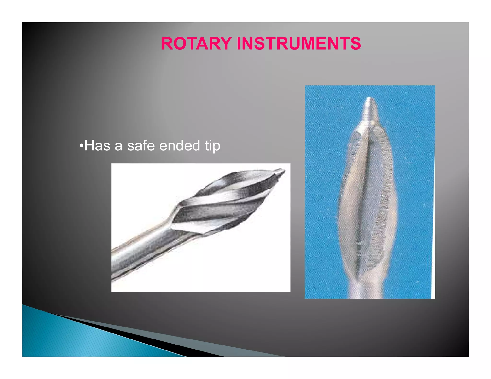 Endodontic instruments