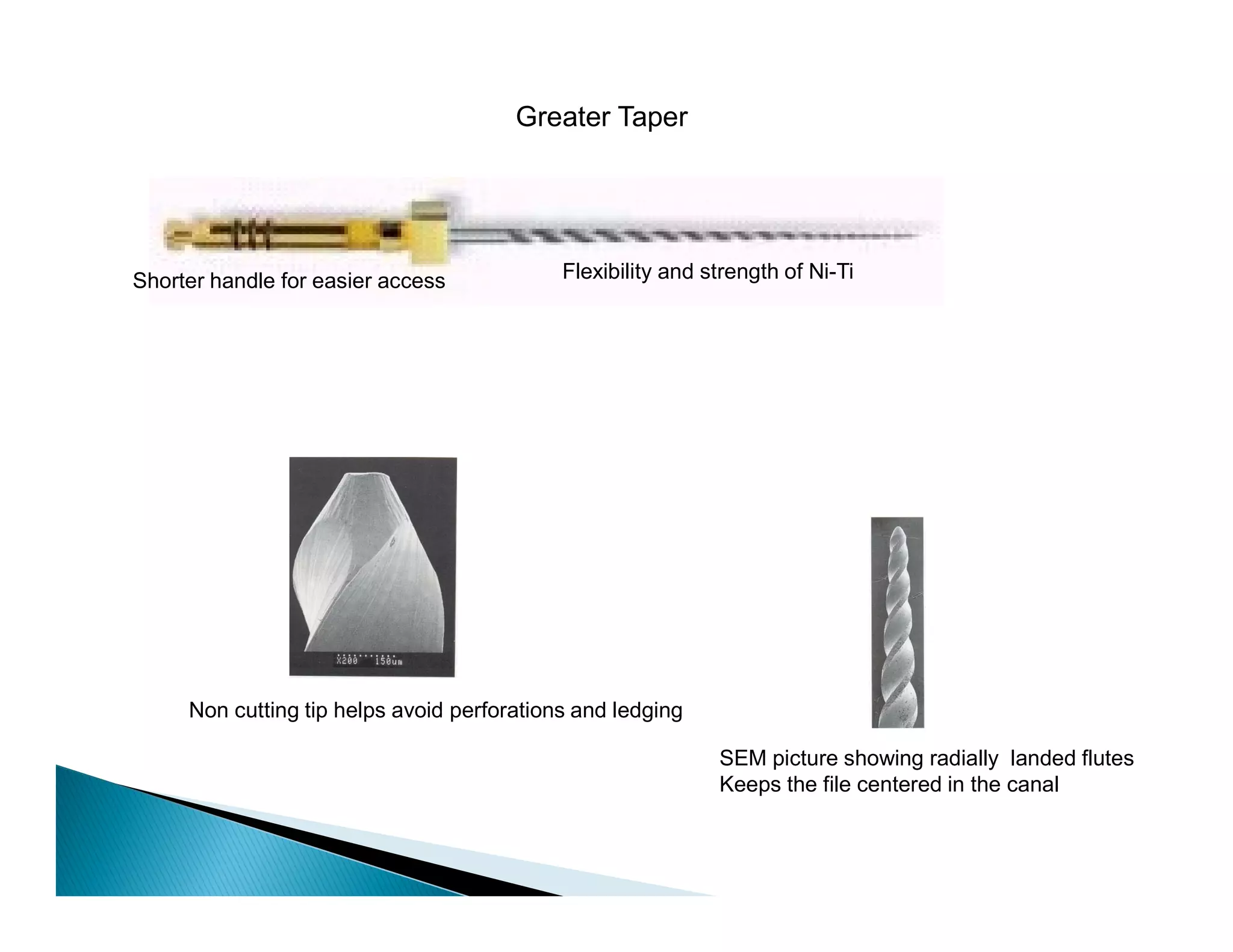 Endodontic instruments