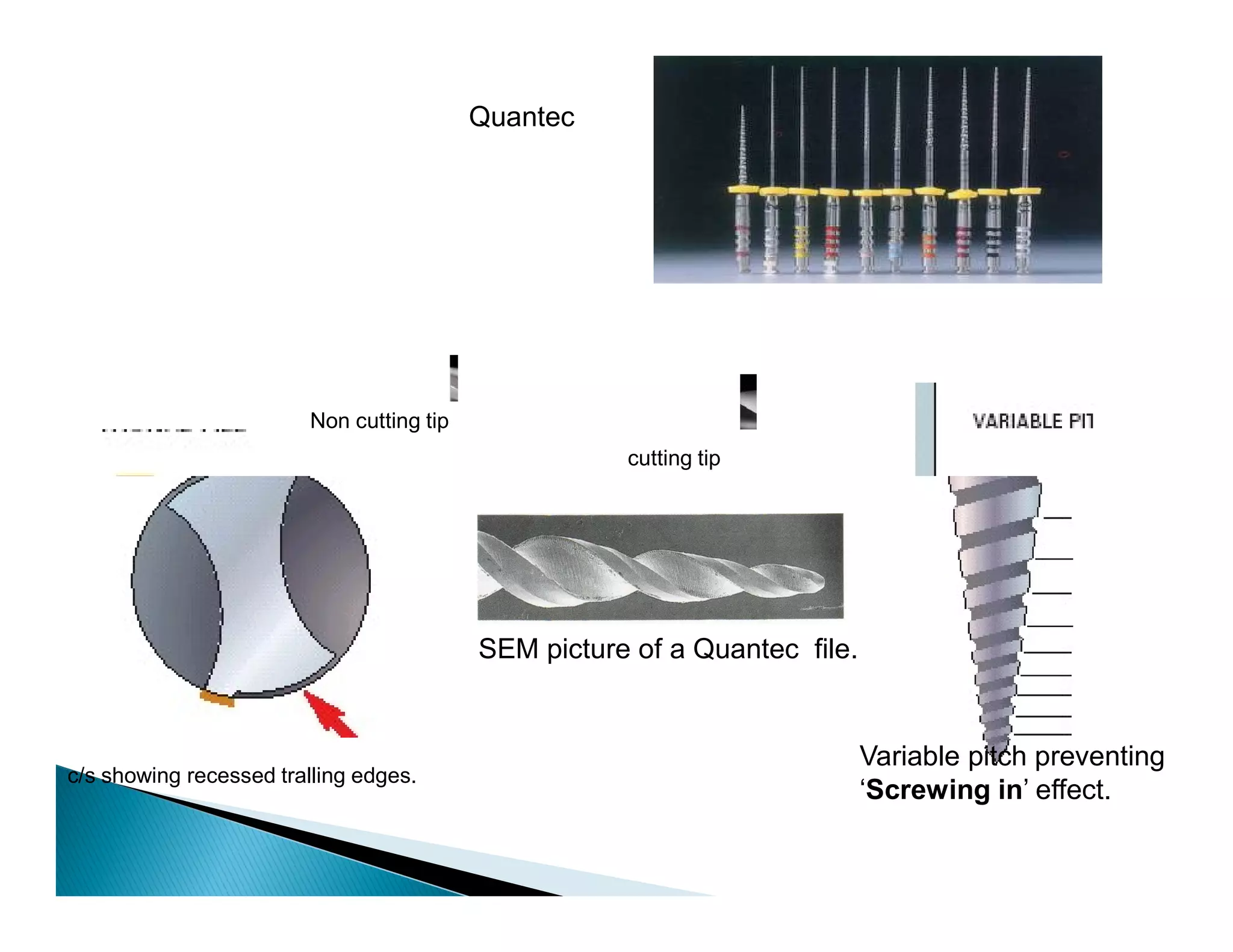 Endodontic instruments