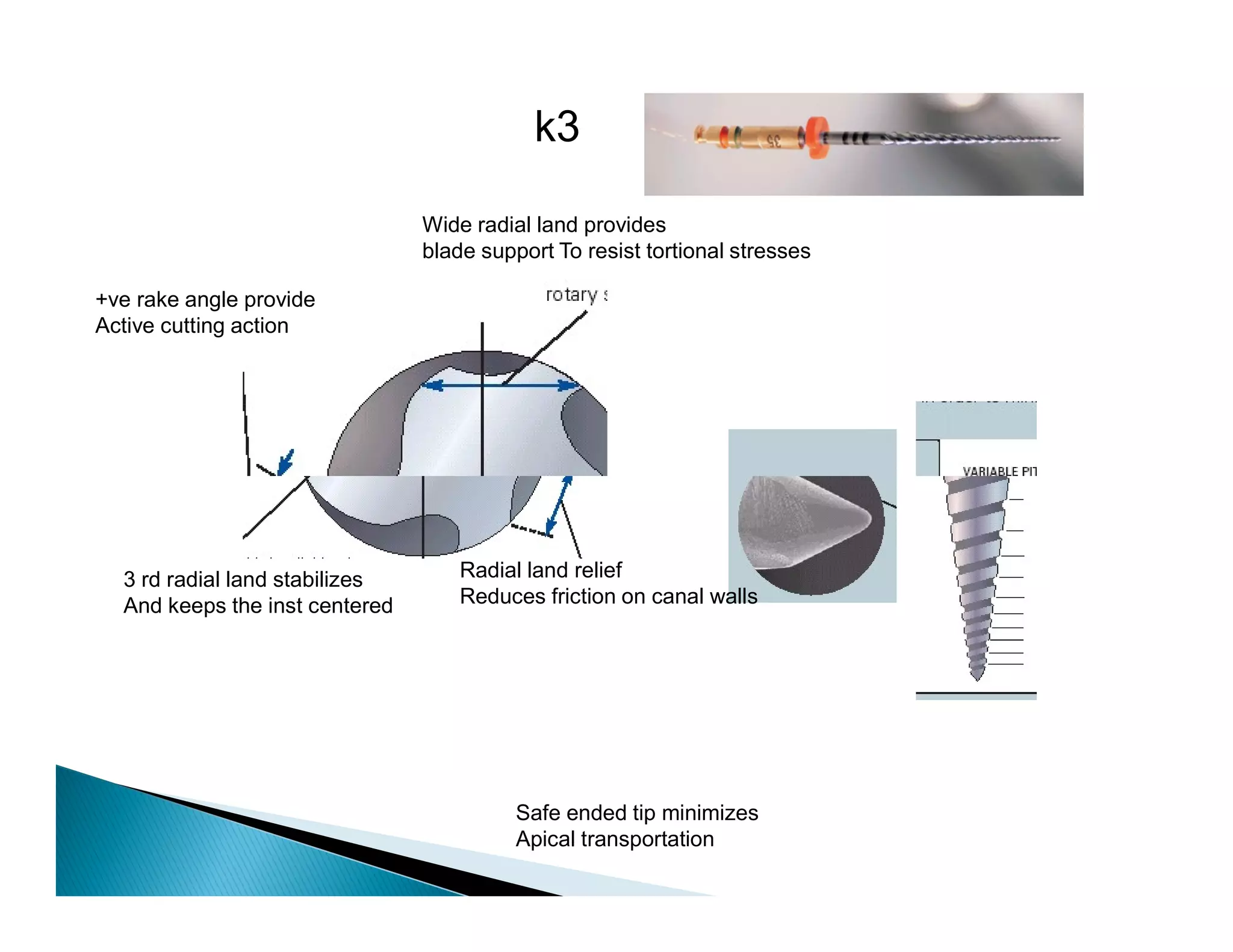 Endodontic instruments