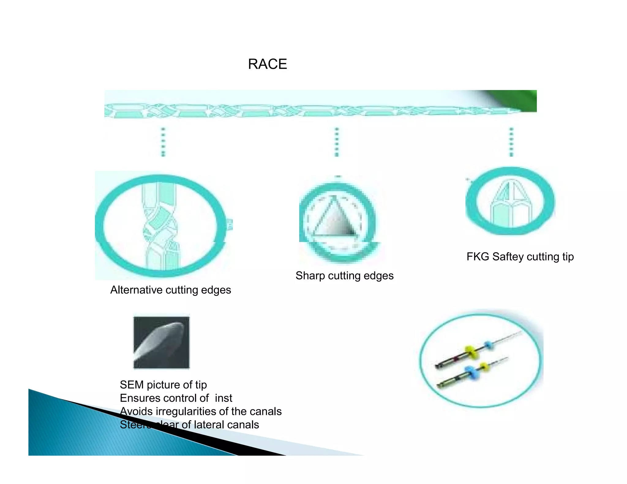 Endodontic instruments