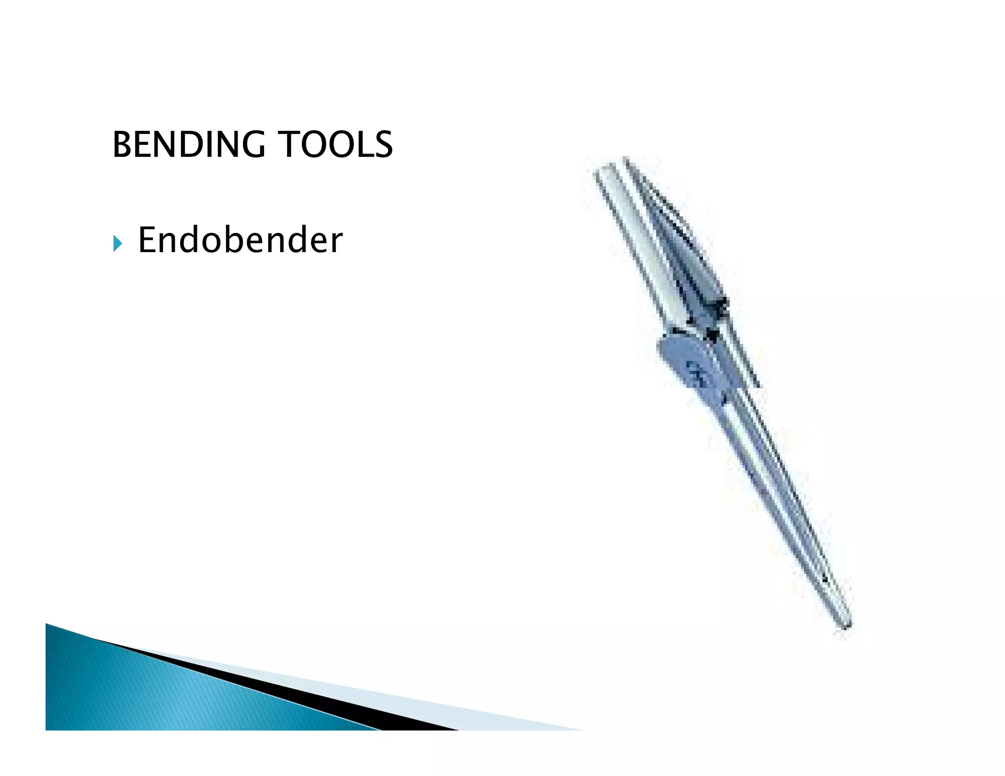 Endodontic instruments