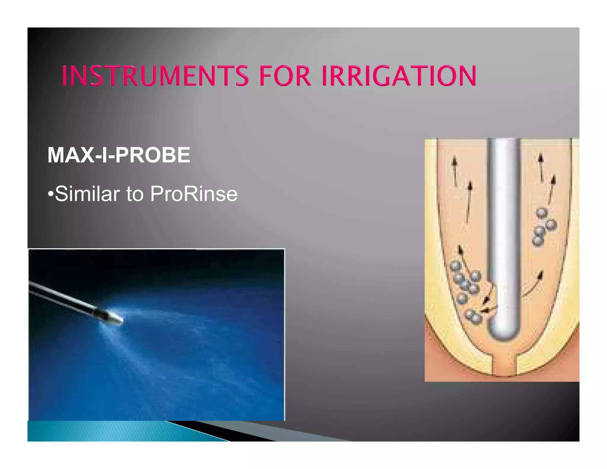 Endodontic instruments
