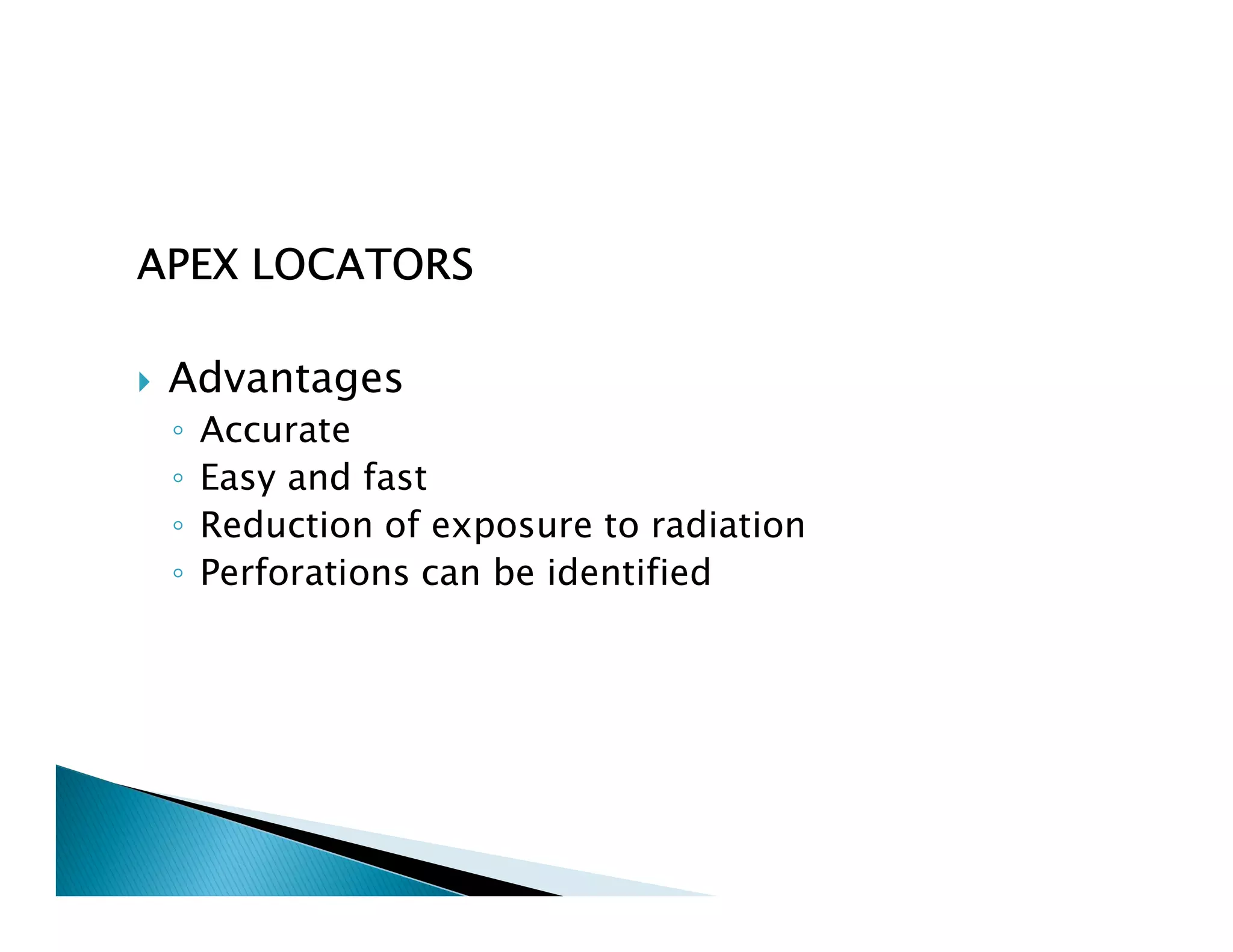 Endodontic instruments
