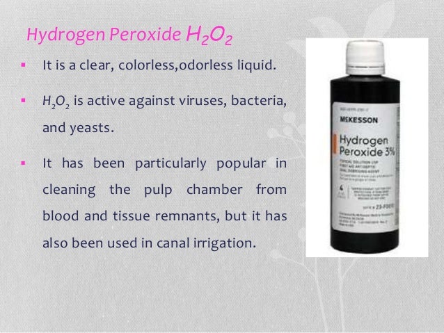 peroxide endodontic