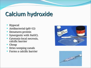 Endodontic Materials for root cannal treatment | PPT