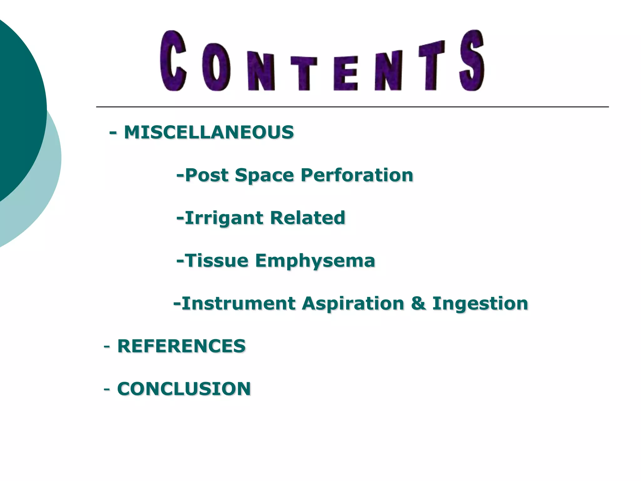ENDODONTIC MISHAPS.ppt