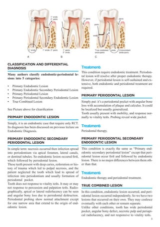 Endodontic-Periodontal Relationship Brief Lecture | PDF