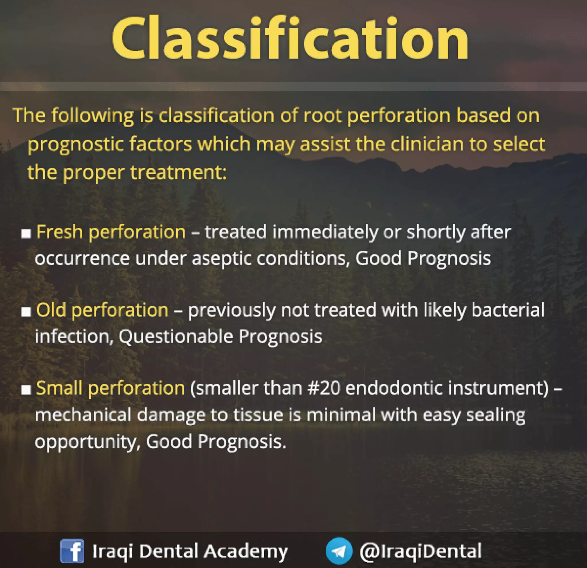 Endodontic Root Perforation: Causes, Identification, and Management Presentation