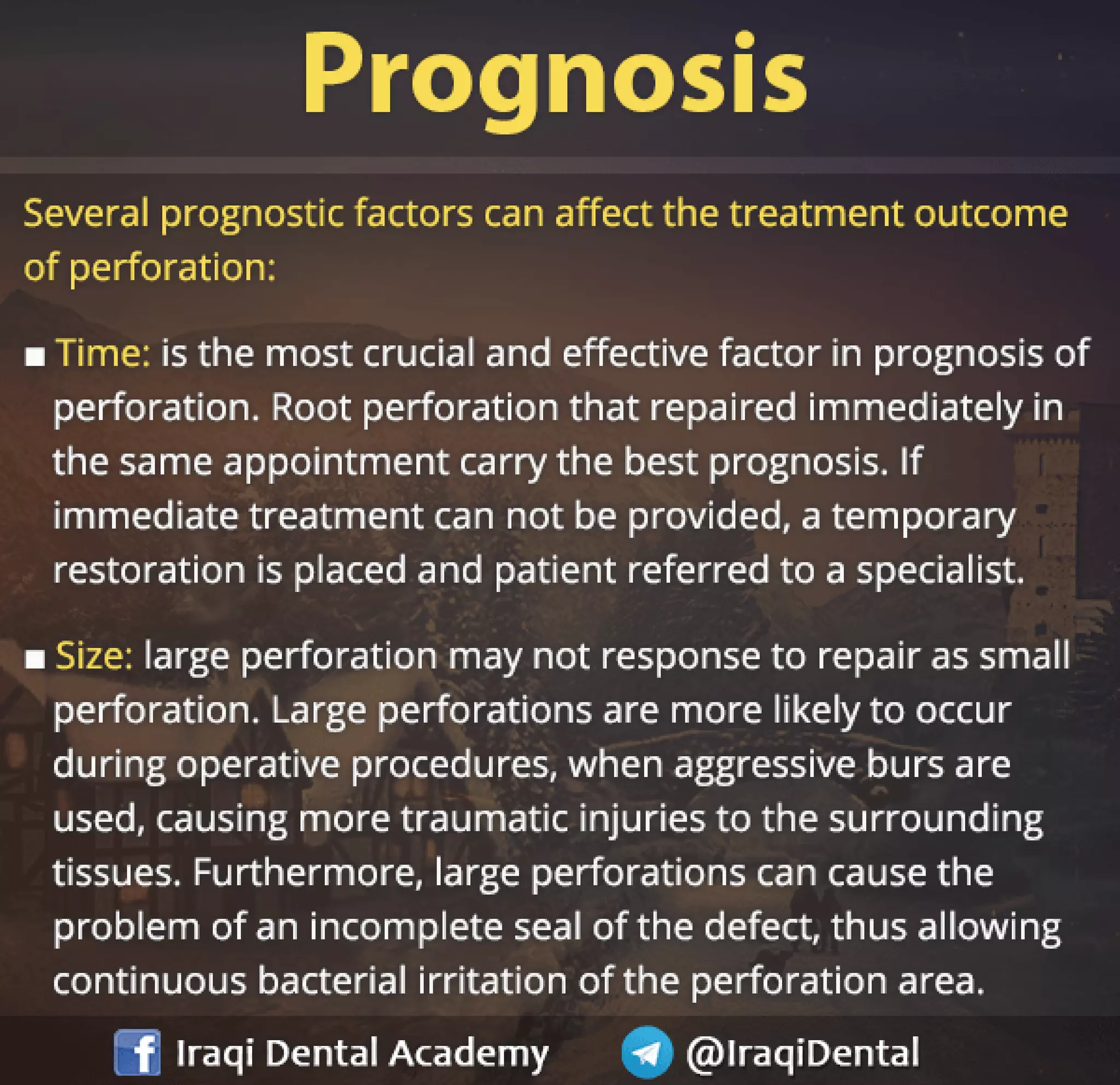 Endodontic Root Perforation: Causes, Identification, and Management Presentation