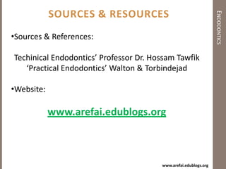 EndodonticsWhat will we be learning…HISTOLOGY AND PHYSIOLOGY OF THE DENTAL PULP