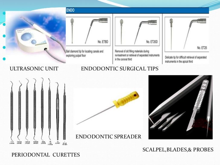 Endodontic surgery