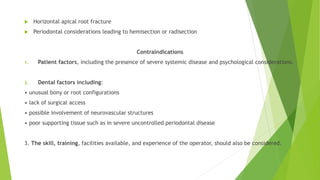 Endodontic surgery | PPTX
