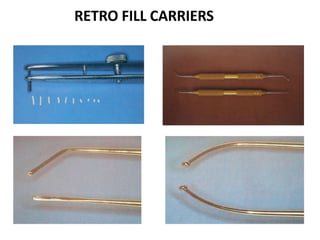 RETRO FILL CARRIERS
 