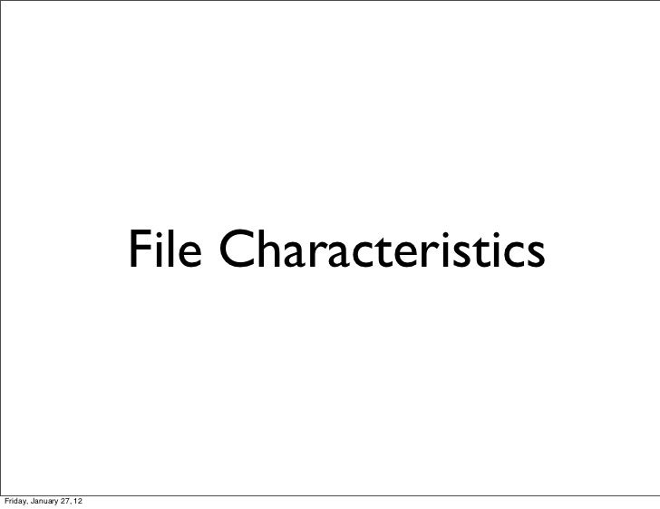 Endo file separation discussion