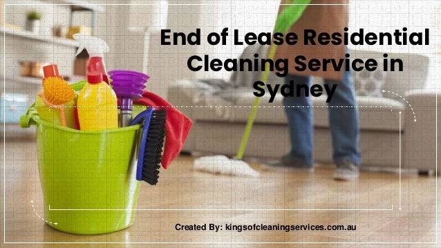 End of Lease Residential
Cleaning Service in
Sydney
Created By: kingsofcleaningservices.com.au
 