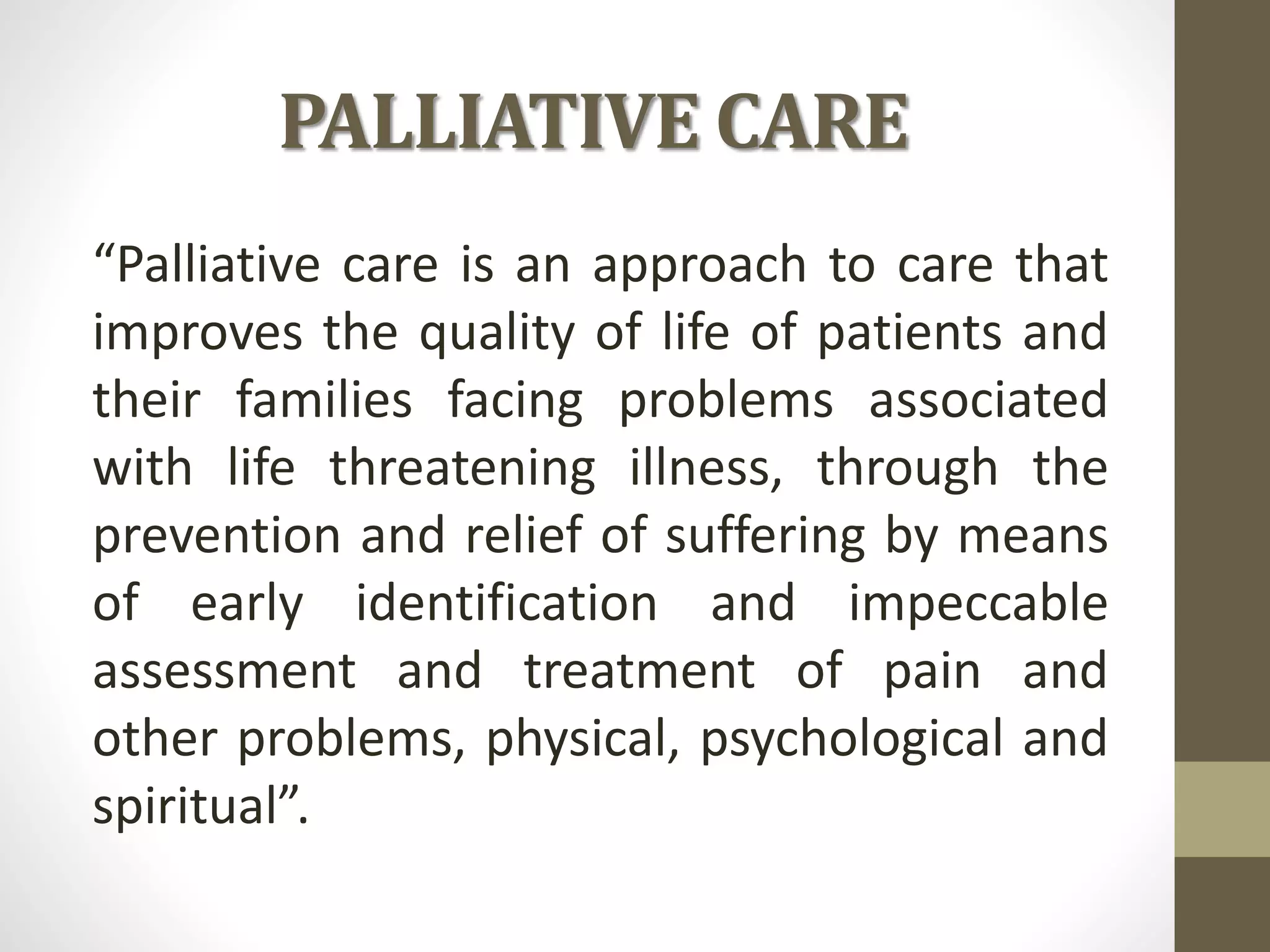 End of life care | PPTX
