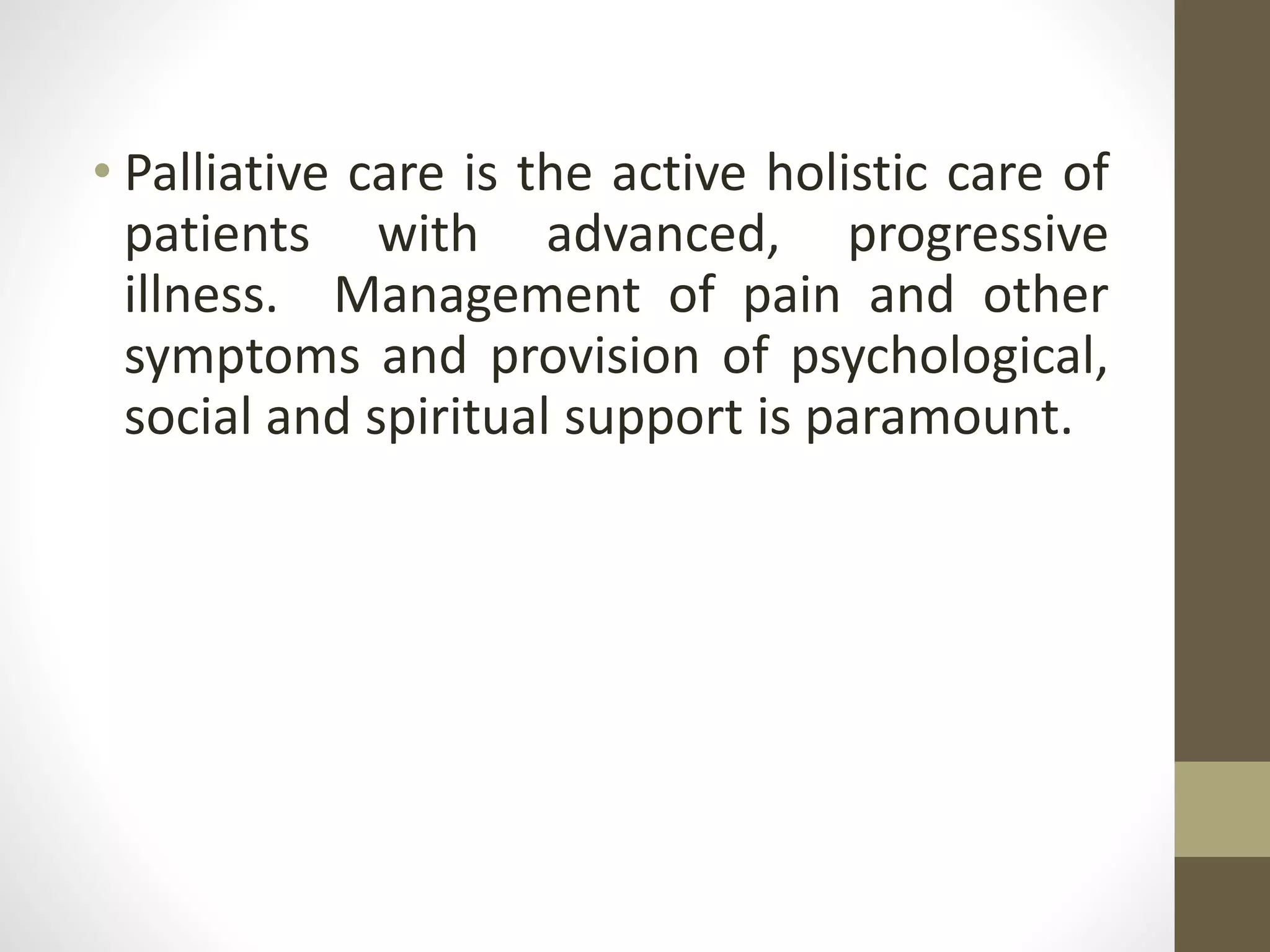 End of life care | PPTX