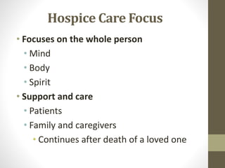 End of life care | PPTX