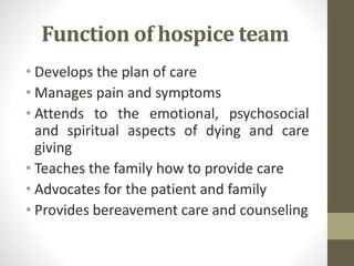 End of life care | PPTX