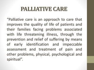 End of life care | PPTX