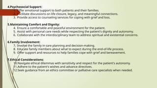 END OF LIFE CARE PPT in relation with onco | PPTX