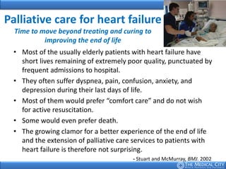 End of life issues in advanced heart failure manalo palliative care | PDF