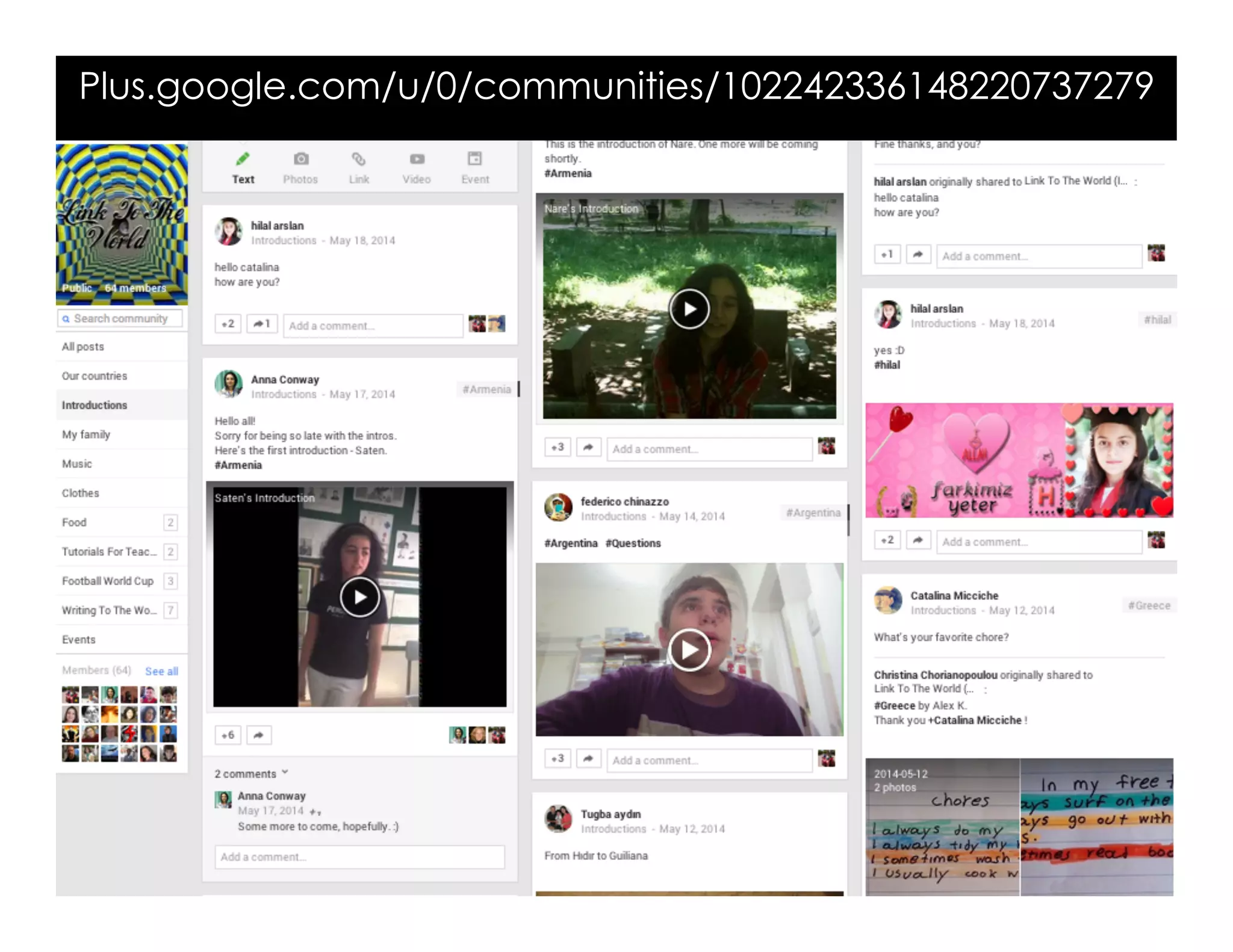 Plus.google.com/u/0/communities/102242336148220737279
 