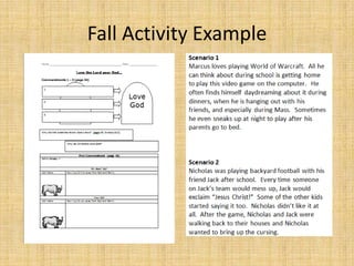 Fall Activity Example