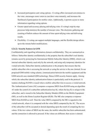 End of year project report on remote sms based voting system by fomagha ...