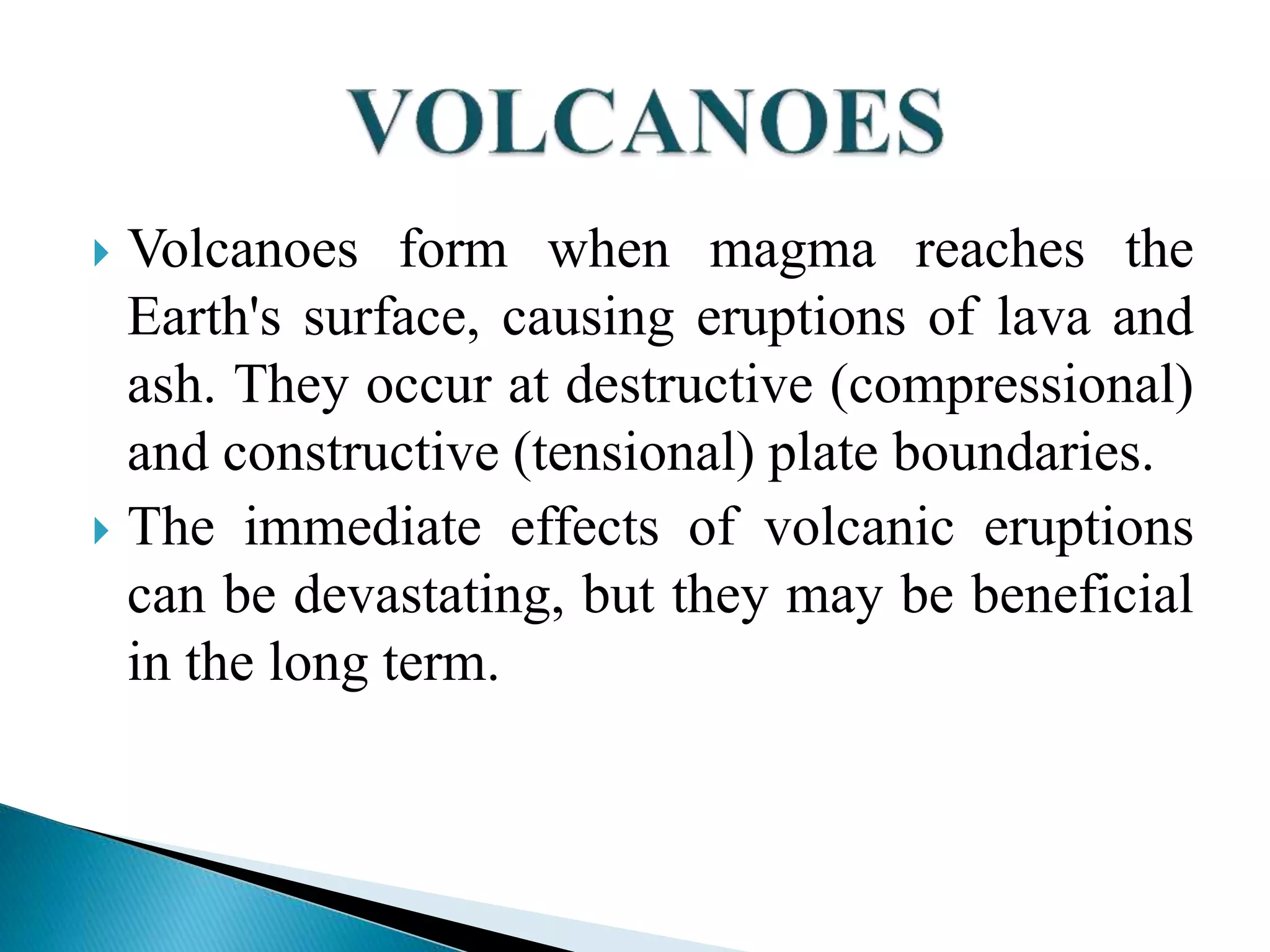 Endogenous disasters volcanoes | PPTX