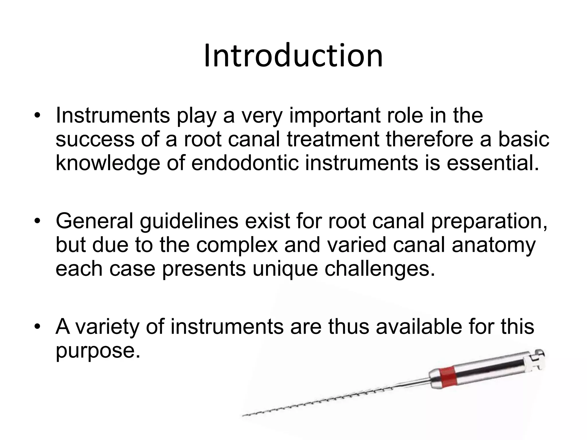 Endodontic Instruments | PPTX