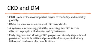 Comprehensive Management of Diabetes Mellitus in Chronic Kidney Disease ...