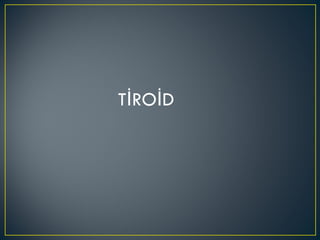 TİROİD 